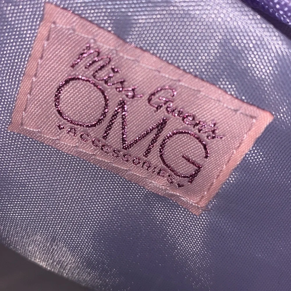 Girl's OMG Accessories Love Tie Dye‎ Duffle Bag - Purple